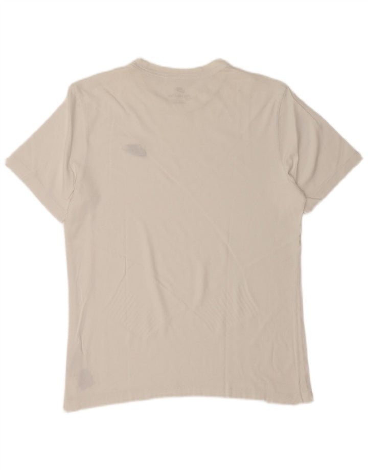Nike T-Shirt Homme Blanc Moyen Coton