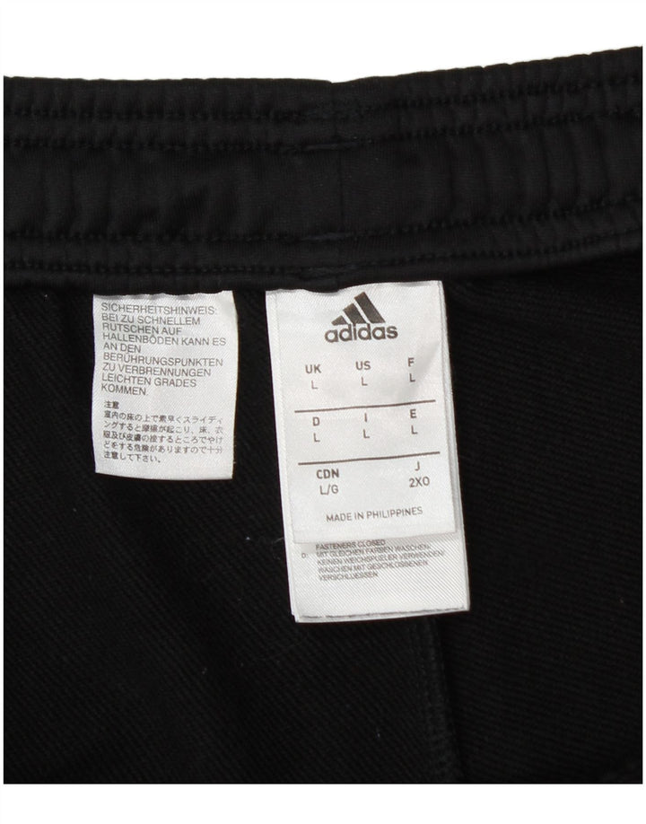 ADIDAS Pantalon de survêtement pour hommes Large Noir Polyester