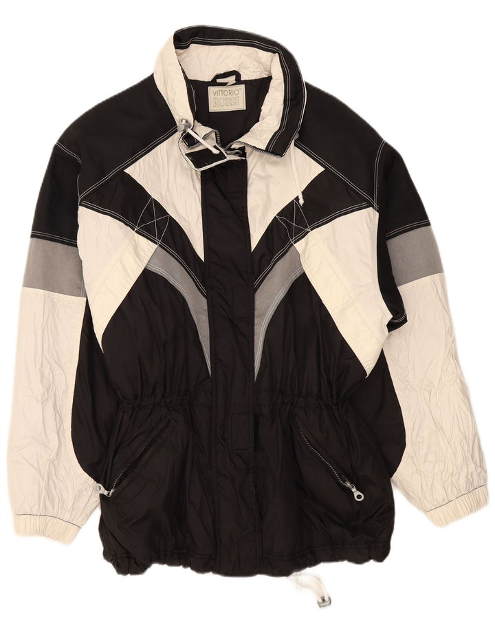 Vittorio Rossi Veste de ski pour femme UK 20 2XL Noir Colourblock Polyester