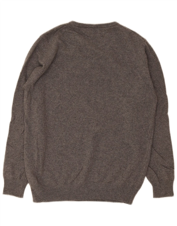 ANNAMARIA Pull Col V Homme XL Gris Laine