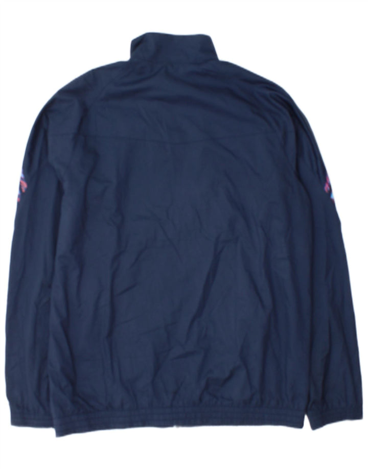 Adidas Veste de survêtement pour homme UK 40/42 Bleu marine moyen Polyester
