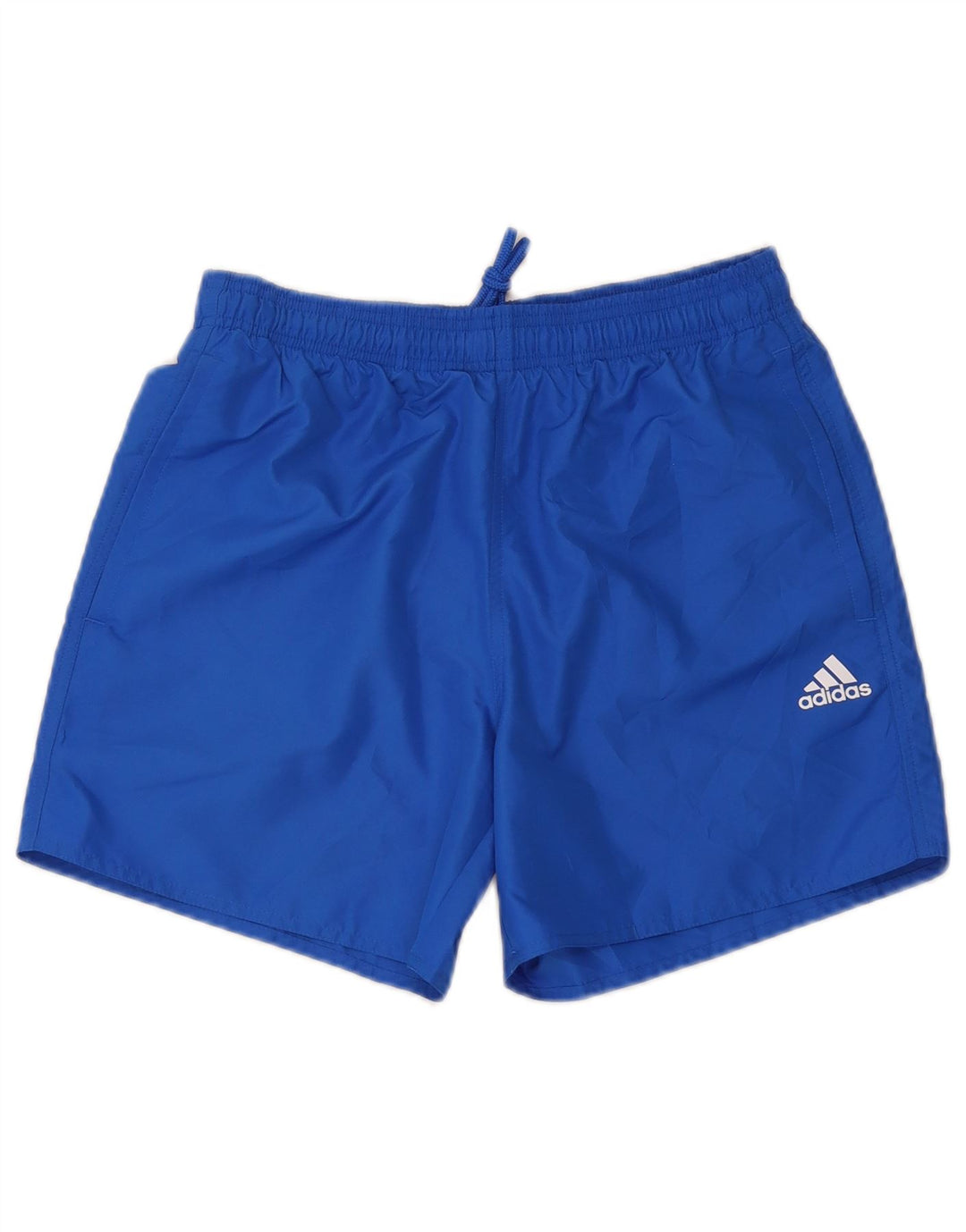 Adidas Short de sport homme bleu moyen polyester