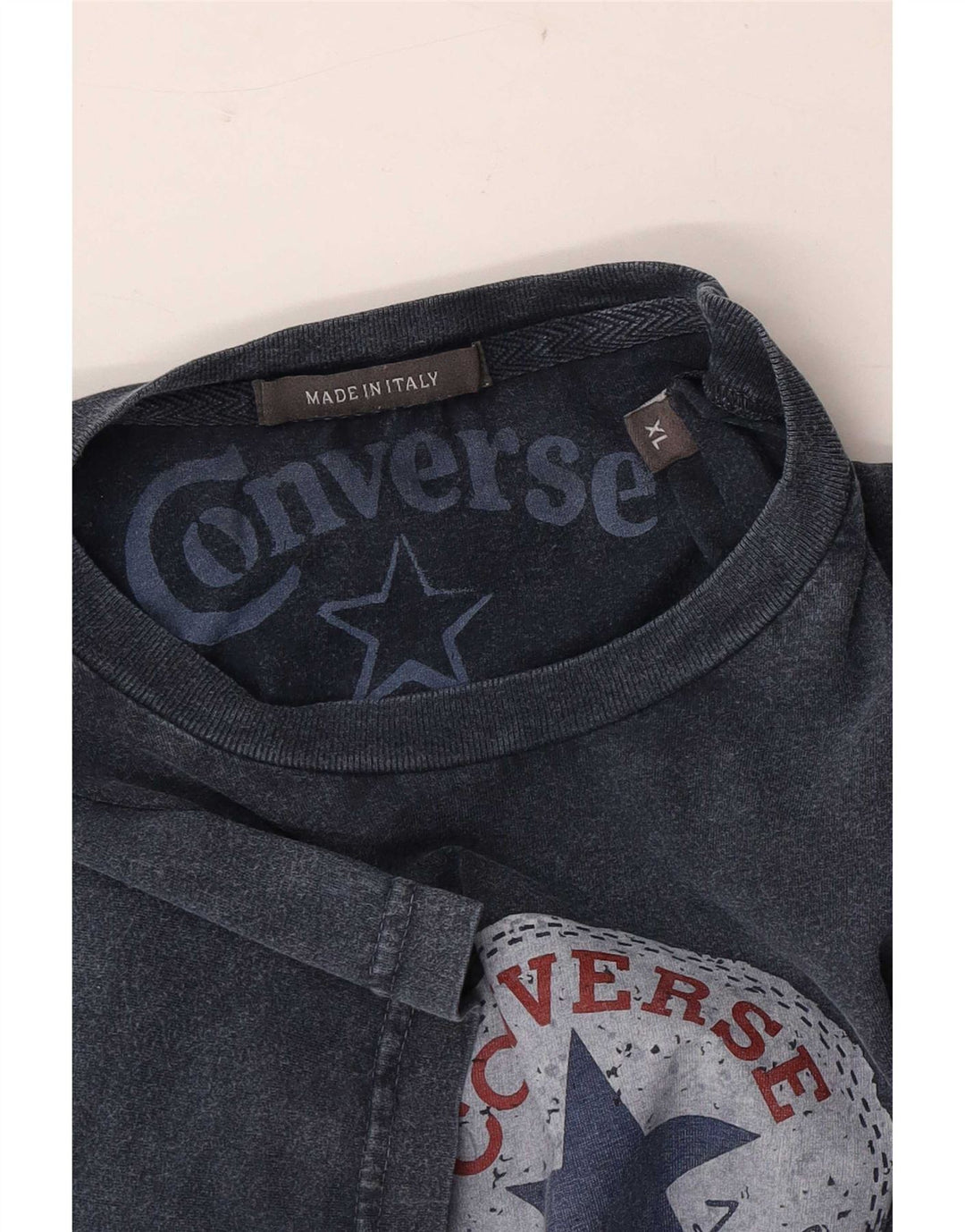 Converse T-Shirt Graphique Chuck Taylor Homme Bleu XL