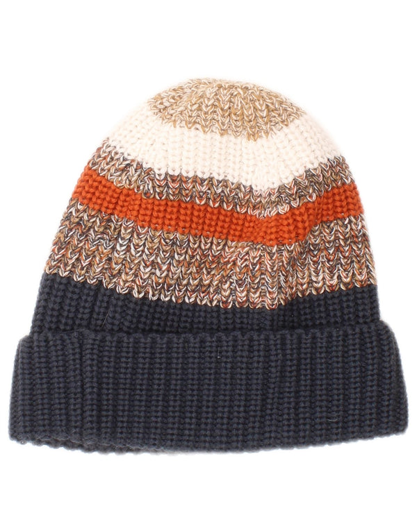 Jack Wolfskin Bonnet tricoté pour homme Taille unique Acrylique rayé multicolore