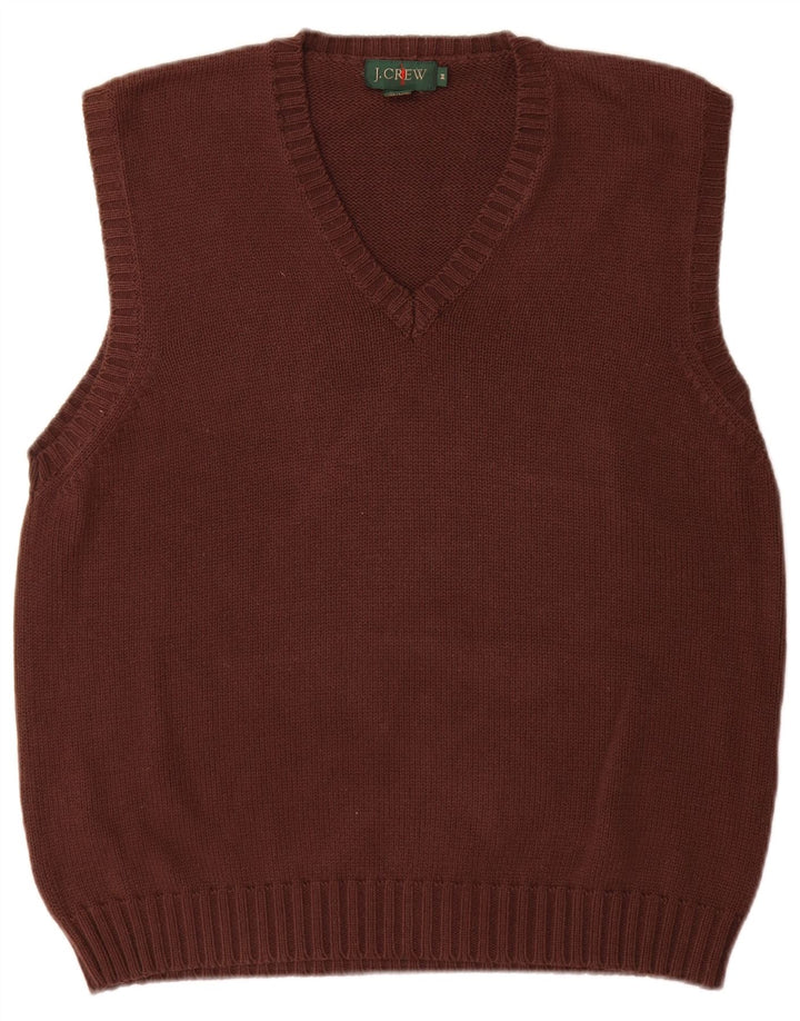 J. Crew Débardeur Gilet Homme Marron Moyen Coton