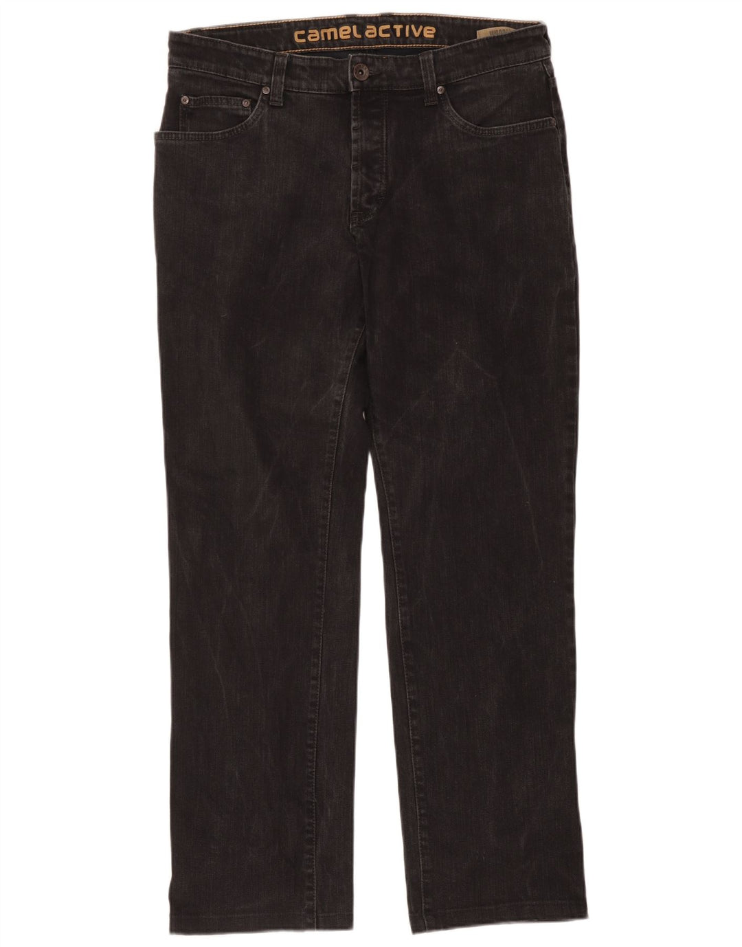 Camel Active Jean droit homme W36 L34 coton noir