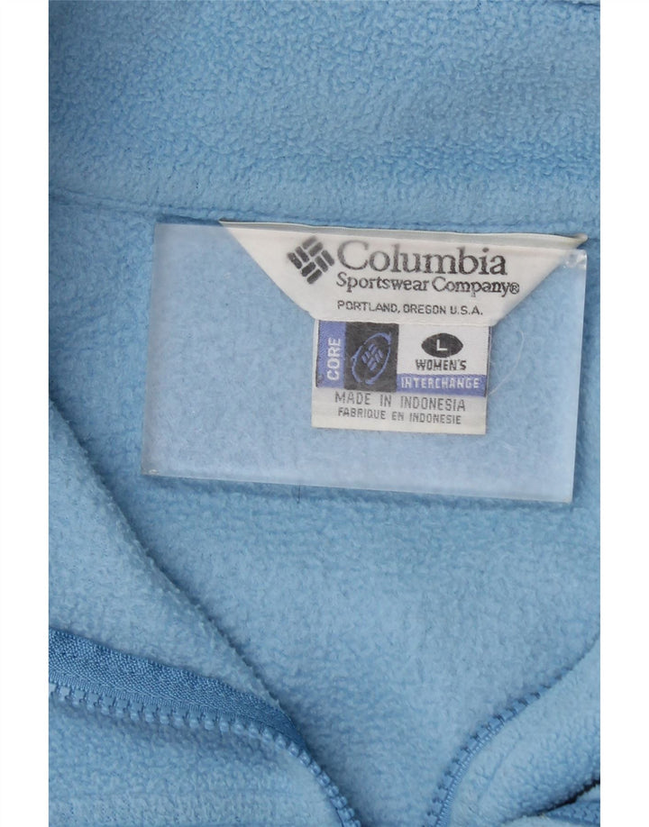 Columbia Veste Polaire Femme UK 16 Large Bleu