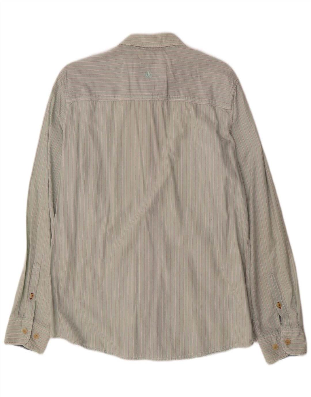 Chemise Fat Face Homme Coupe Classique Grand Coton Rayé Vert