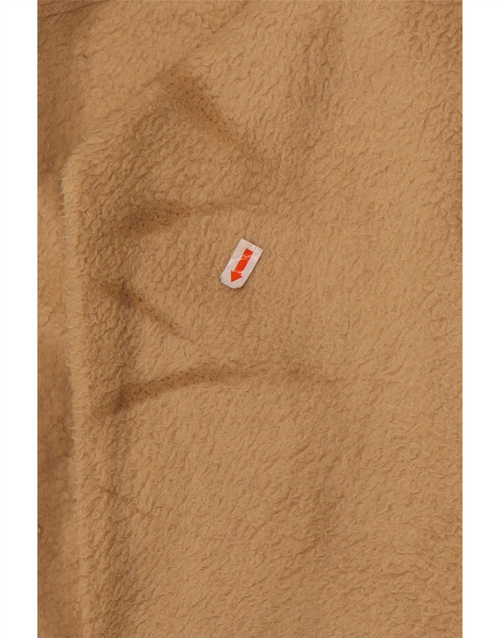 Fila Veste polaire pour homme UK 36 Small Beige Colourblock Polyester