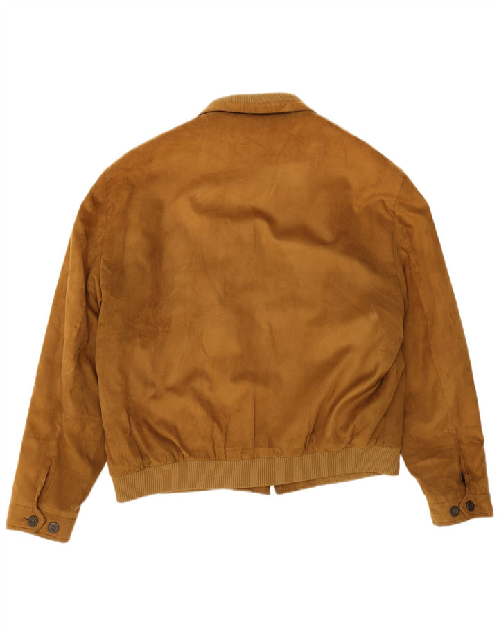 Pierre Cardin Veste Bomber Homme UK 42 XL Beige Polyester