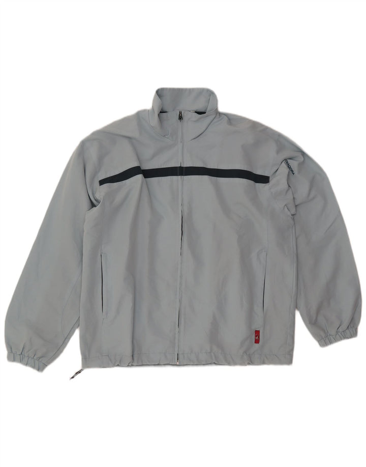 Diadora Veste de Survêtement Homme Bleu Moyen Colorblock Polyester