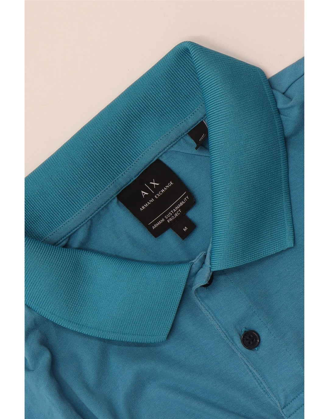 Armani Exchange Polo Homme Bleu Moyen