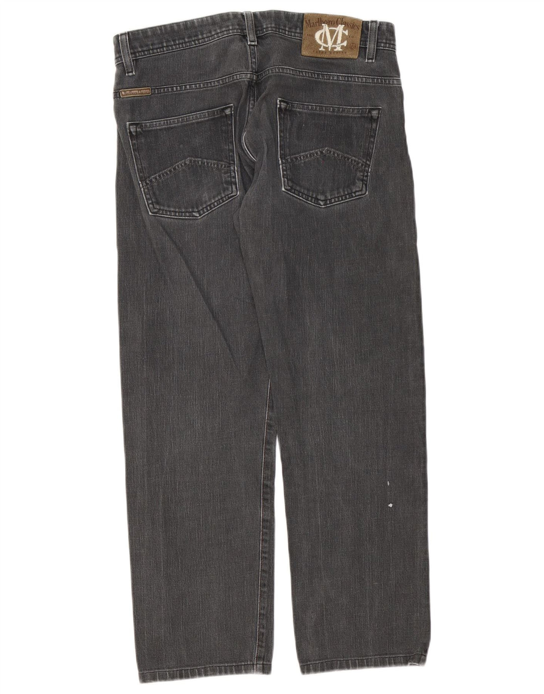 Marlboro Classics Jean ample homme W31 L28 gris coton