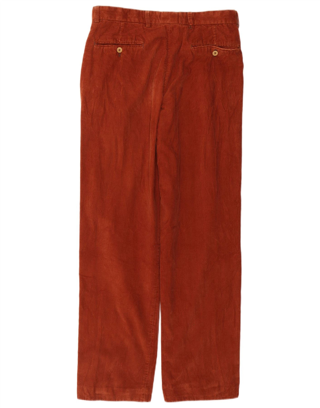 Bailo Pantalon en velours côtelé pour homme W34 L32 Orange Coton
