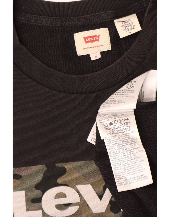Levi's Sweatshirt Graphic Sweatshirt Homme Noir Moyen Coton