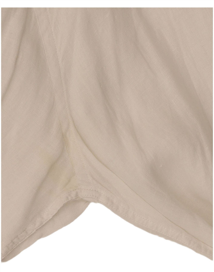 TOMMY HILFIGER Chemise Regular Fit Homme Grand Lin Blanc