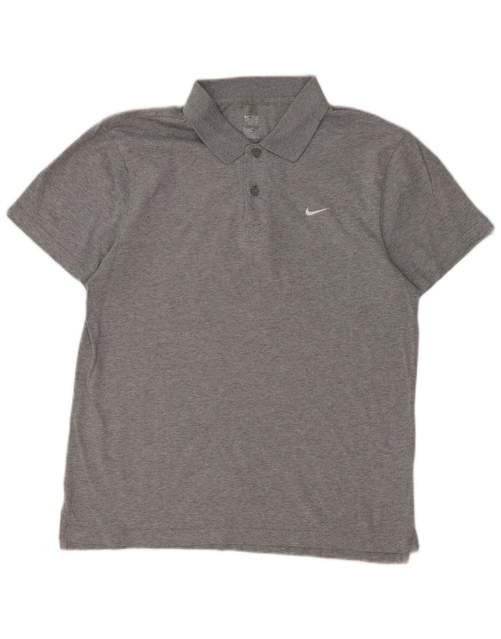 Polo Nike Homme Gris Moyen Coton