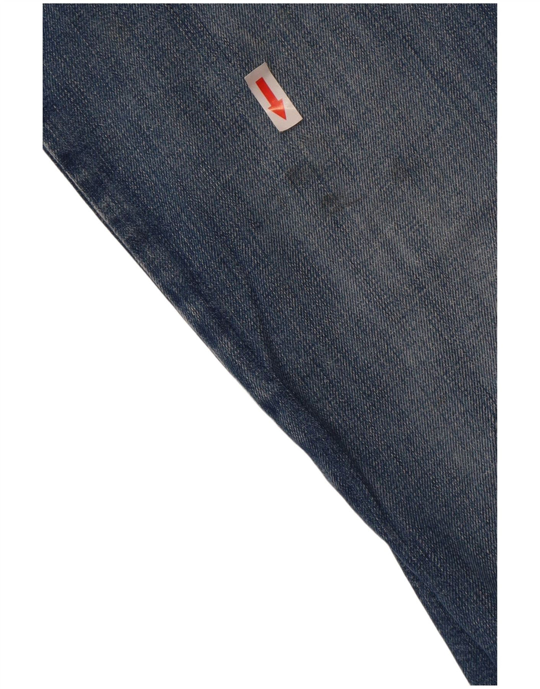 Armani Jean droit coupe droite W35 L30 bleu coton pour homme