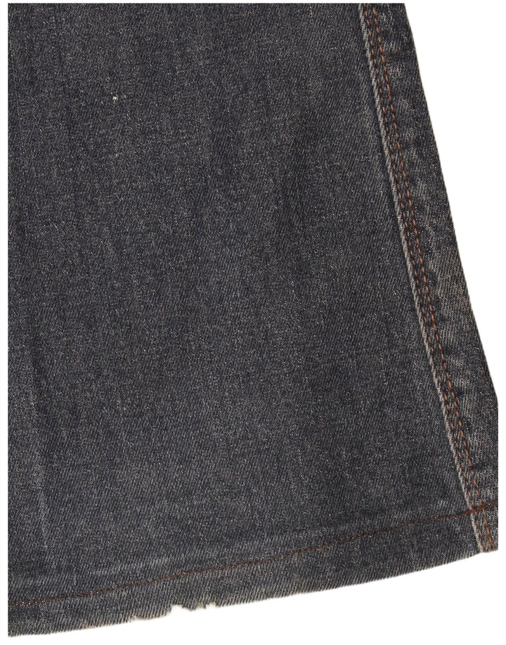 Zara Jean évasé pour femme EU 38 Small W28 L31 Bleu marine