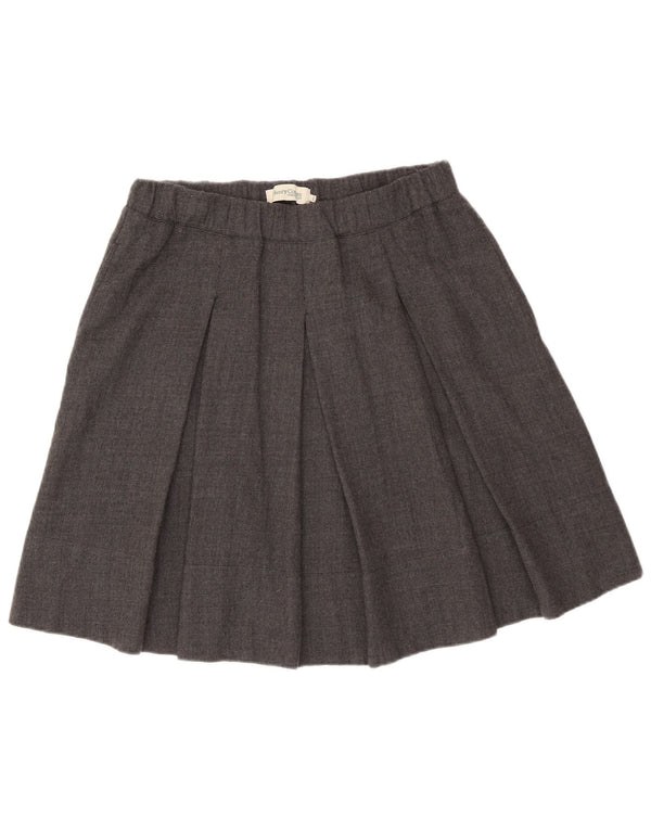 Henry Cottons Jupe Plissée Femme IT 42 Medium W30 Gris Moucheté