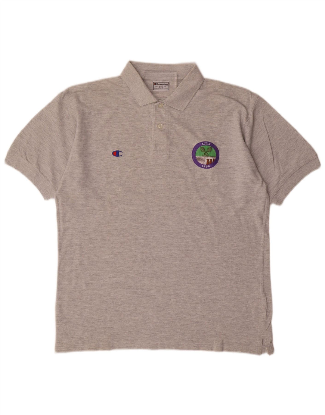 CHAMPION Polo Homme Gris Moyen