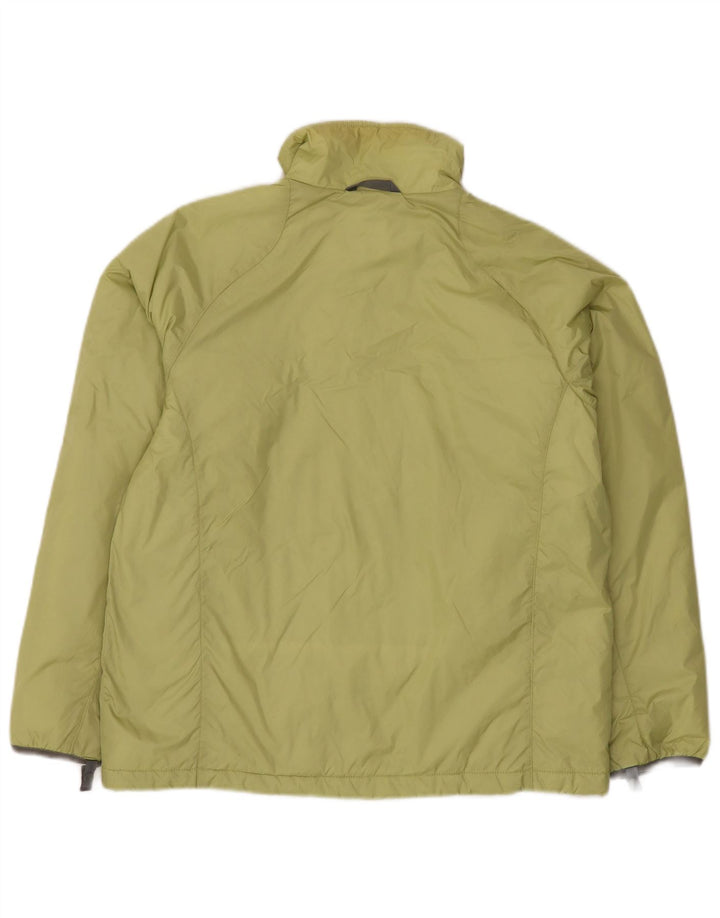 The North Face Veste coupe-vent pour femme UK 16 Large Jaune Polyester