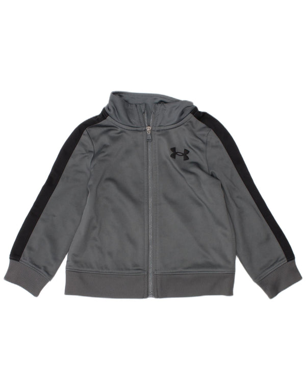 Adidas Veste de survêtement pour bébé garçon 18-24 mois Gris Colorblock