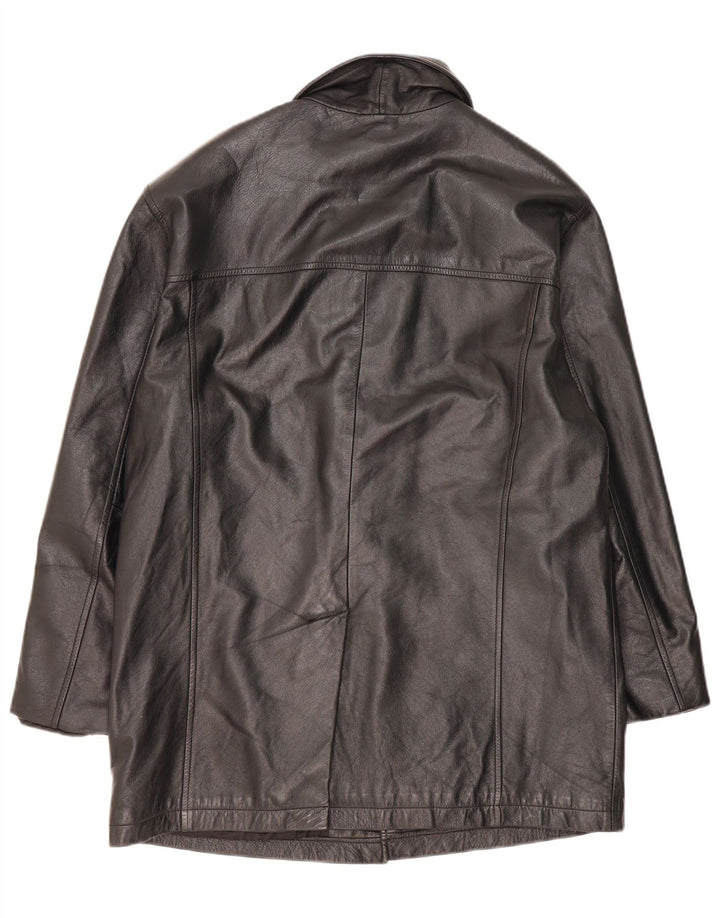 Orfatti Manteau en Cuir Homme IT 52 XL Cuir Noir