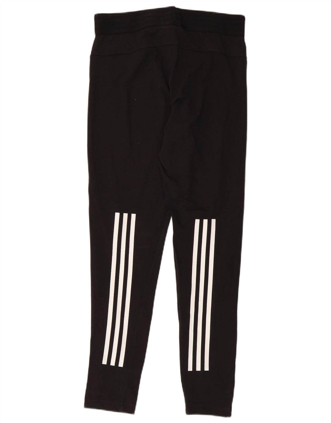 Adidas Leggings Femme UK 12/14 Coton Noir Moyen