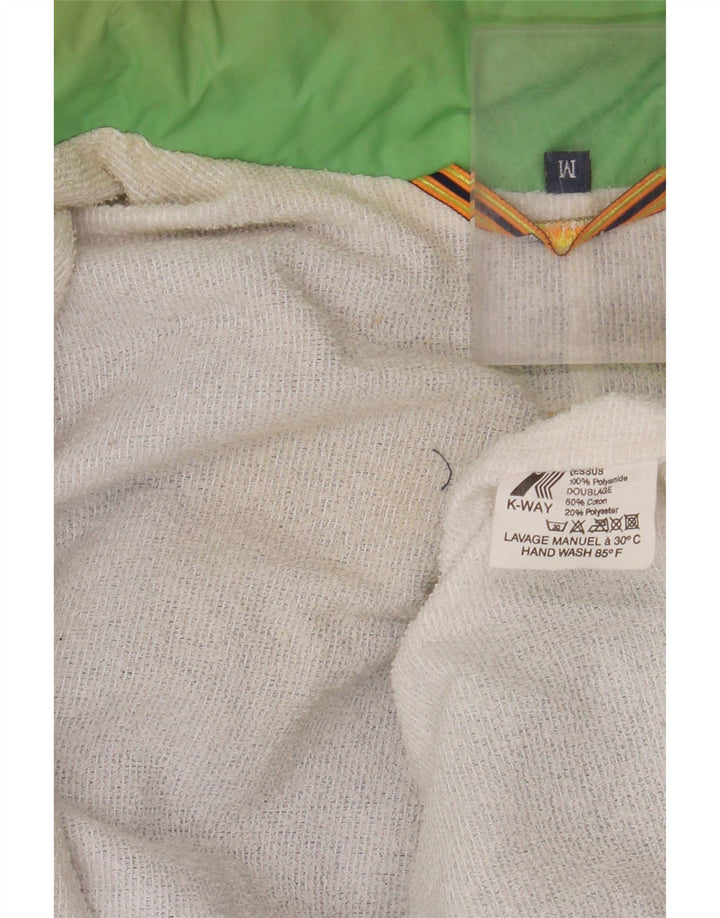 K-WAY Veste coupe-vent pour homme UK 38 Violet moyen Colourblock Polyamide