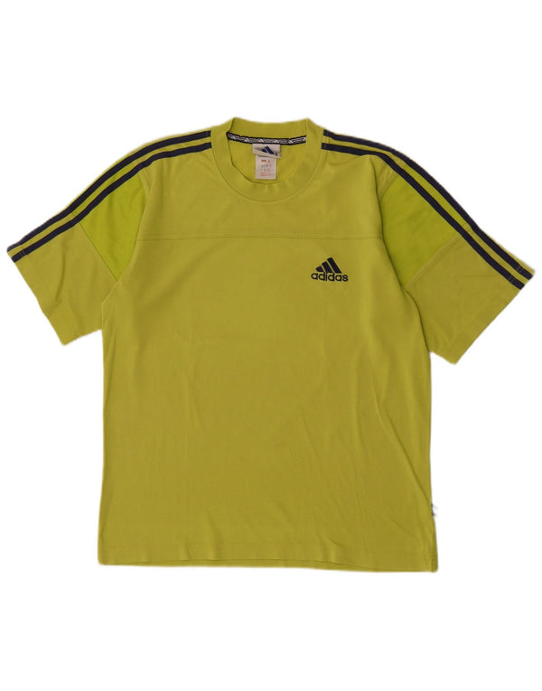 Adidas T-shirt graphique pour homme UK 38/40 Vert moyen