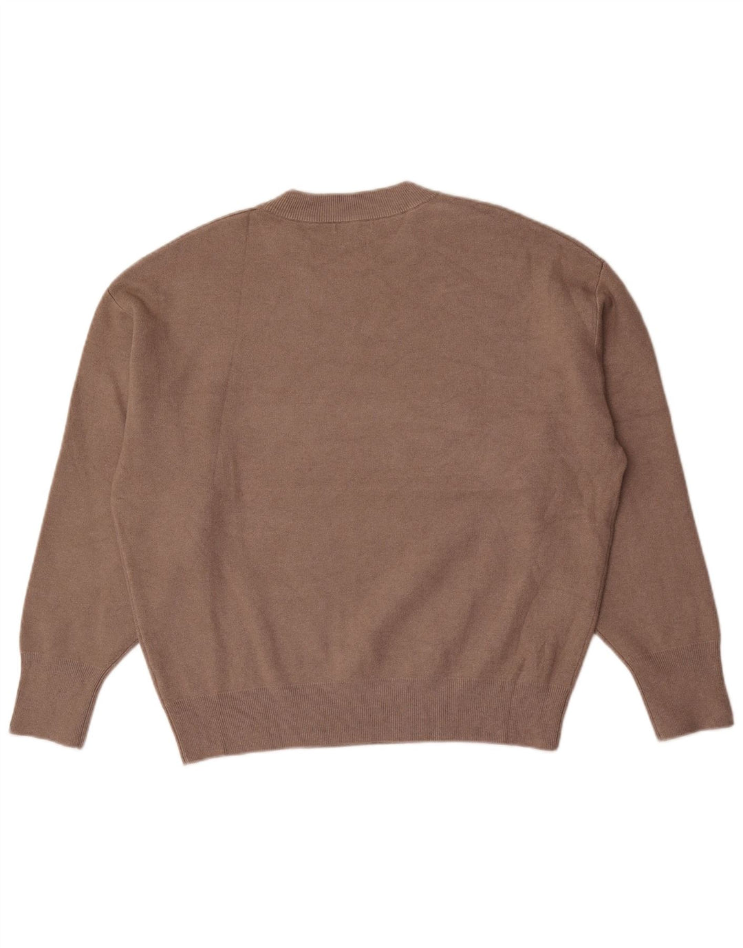 Massimo Dutti Pull graphique à col rond pour homme, grand gris