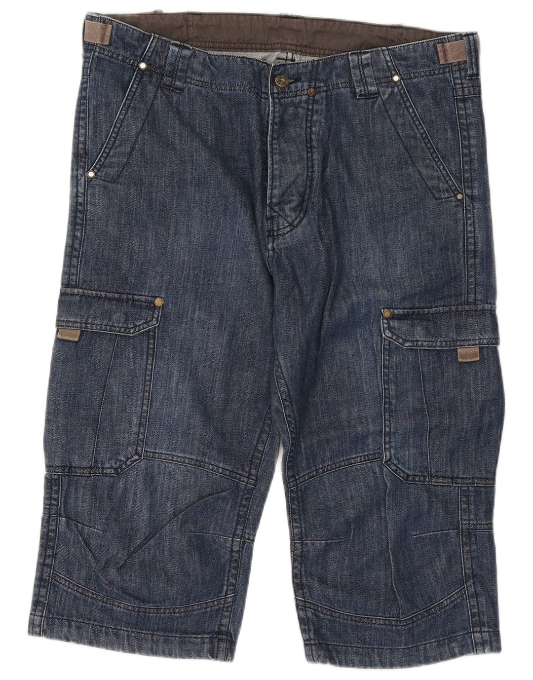 Wrangler Short cargo en jean W36 pour homme en coton bleu Taille L