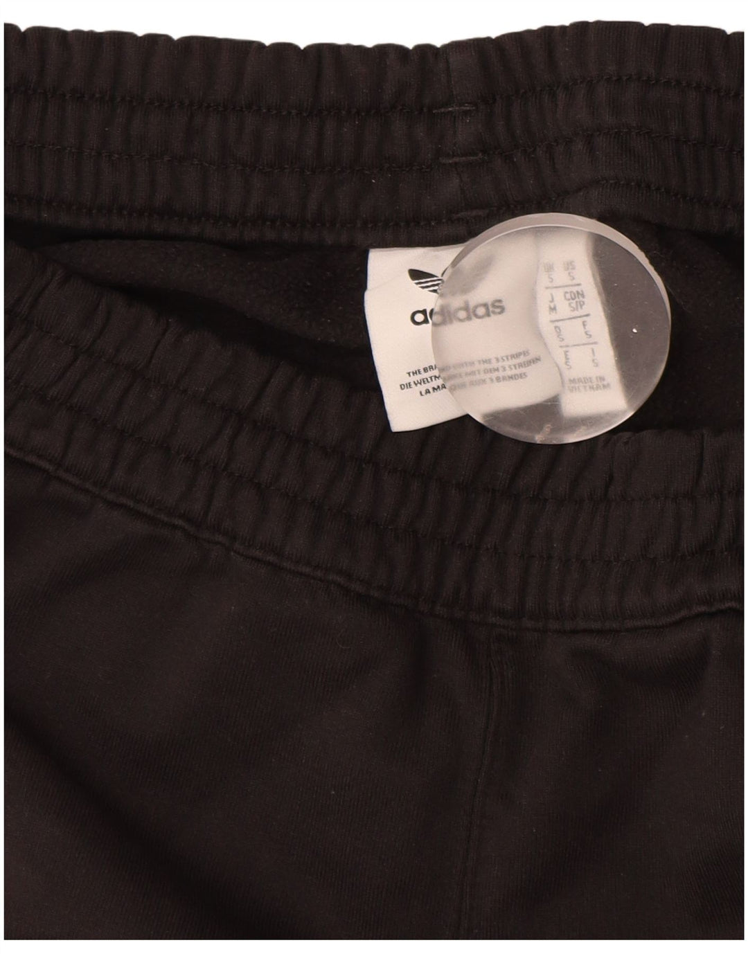 Adidas Pantalon de survêtement graphique pour homme Pantalon de jogging Petit Noir Polyester