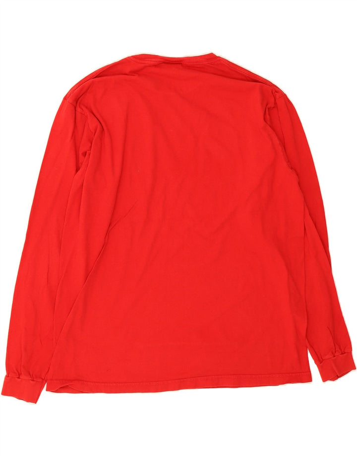 NAUTICA Mens Graphic Top Long Sleeve 2XL Red Cotton Vintage Nautica and Second-Hand Nautica from Messina Hembry 