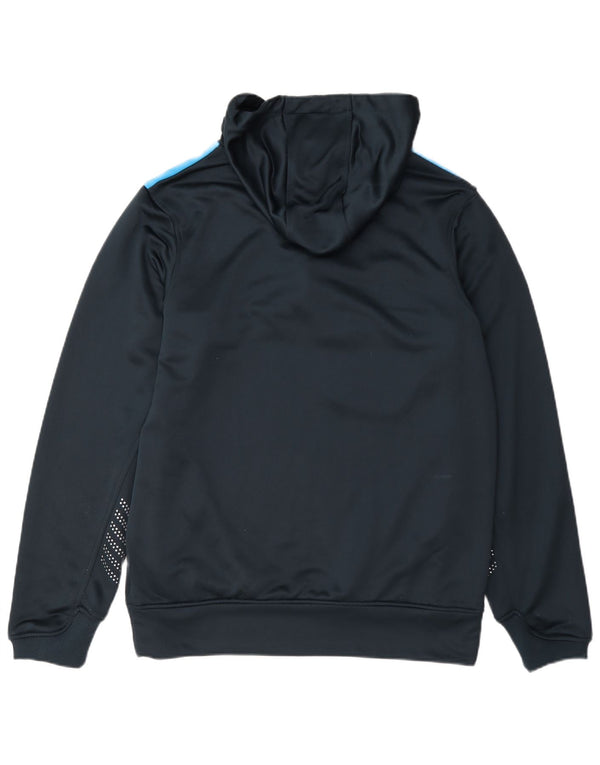 Canterbury Pull à Capuche Zippé Homme Bleu Marine Colorblock