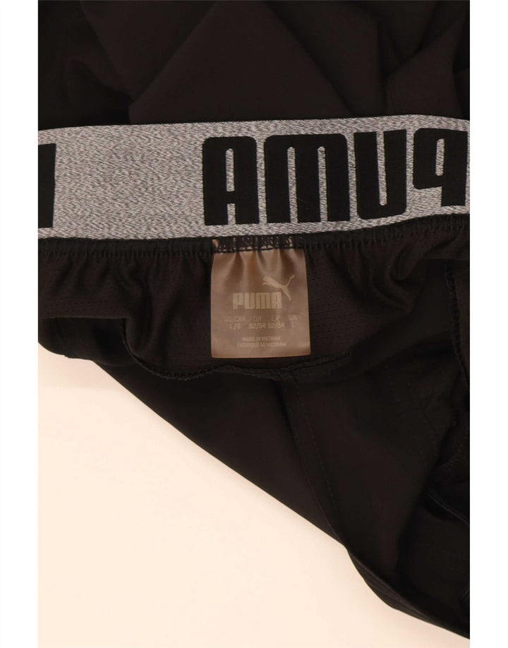 Puma Short de sport graphique homme grand noir polyester