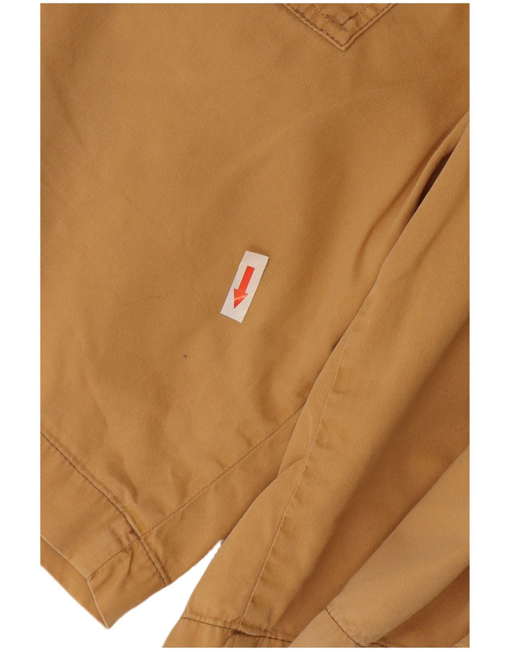 vintage Mens Chino Shorts IT 48 Moyen W32 Coton Jaune