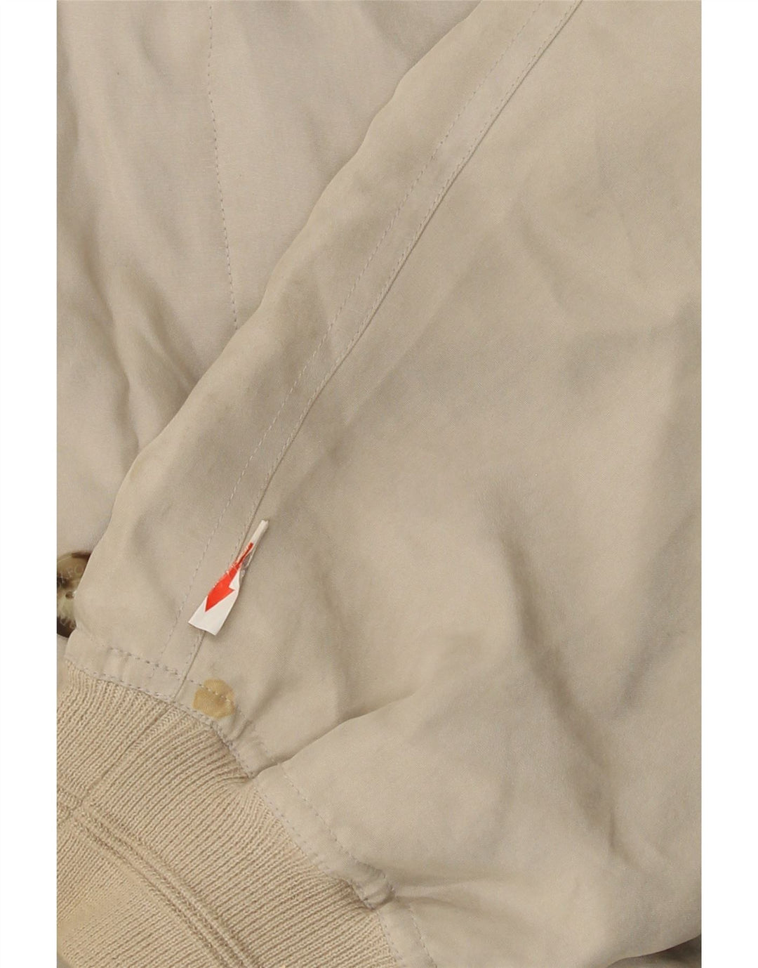 Ivy Oxford Veste Bomber Homme IT 50 Large Beige Soie