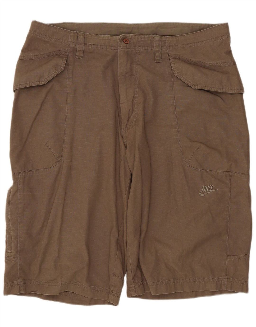 NIKE Short cargo pour homme W38 XL en coton marron