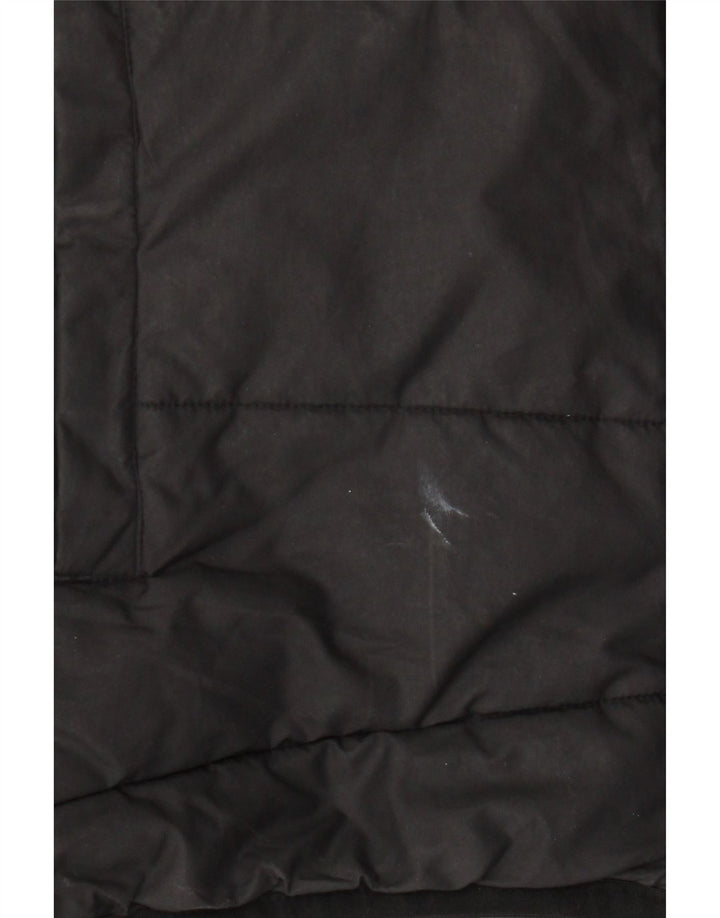 Veste matelassée à capuche Adidas Garçon 11-12 ans Noir Polyester