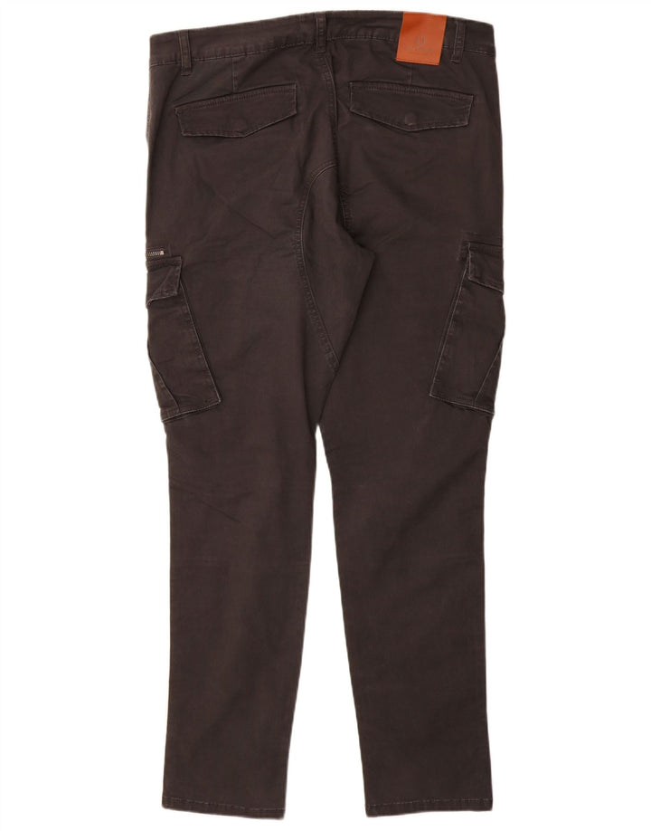 ON SPIRIT Pantalon Cargo Slim Homme W34 L31 Gris