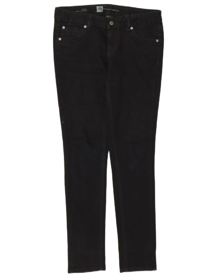 Mossimo Jean skinny extensible pour femme US 4 Small W30 L30 Coton noir