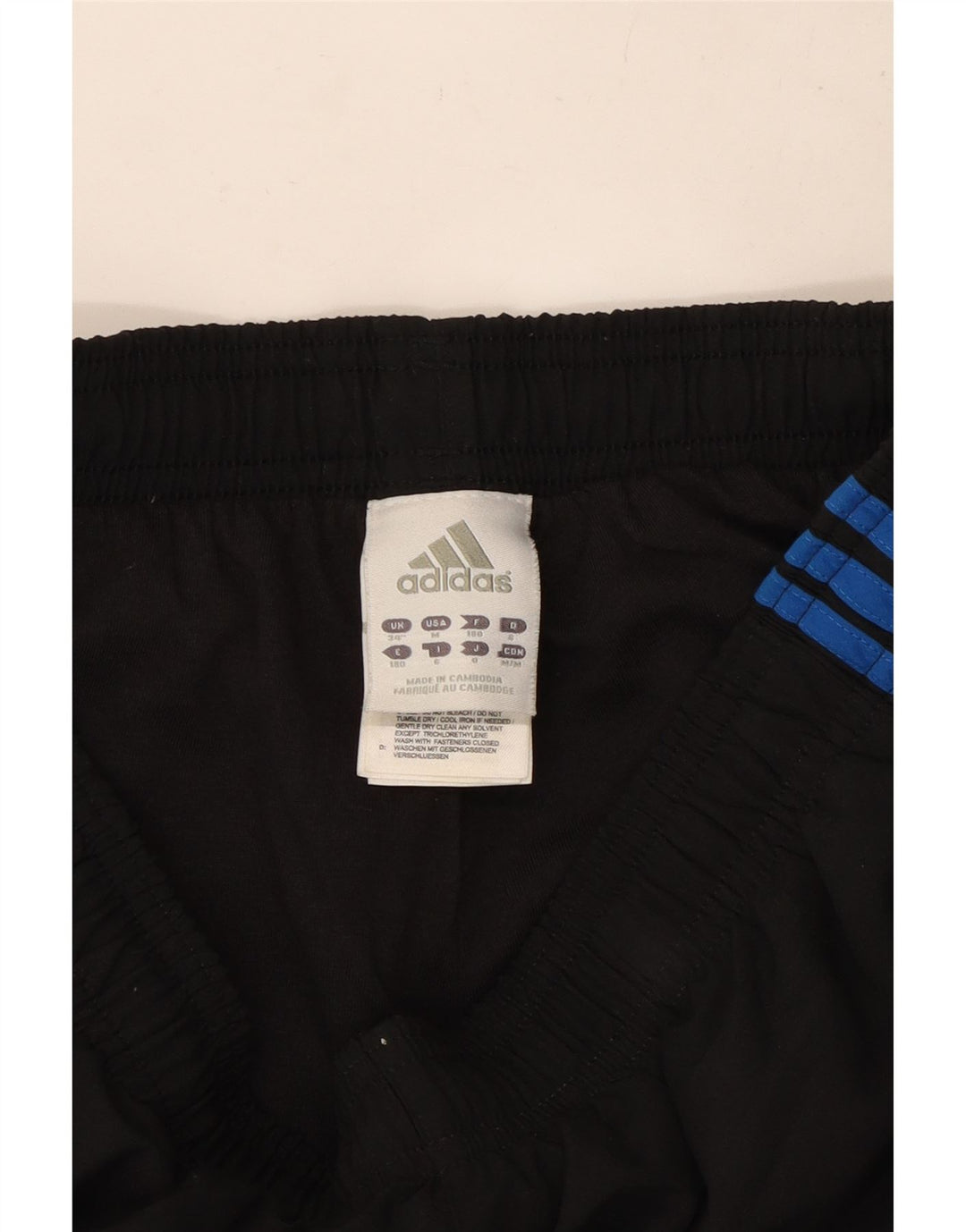 Adidas Pantalon de survêtement pour homme Noir moyen Polyester