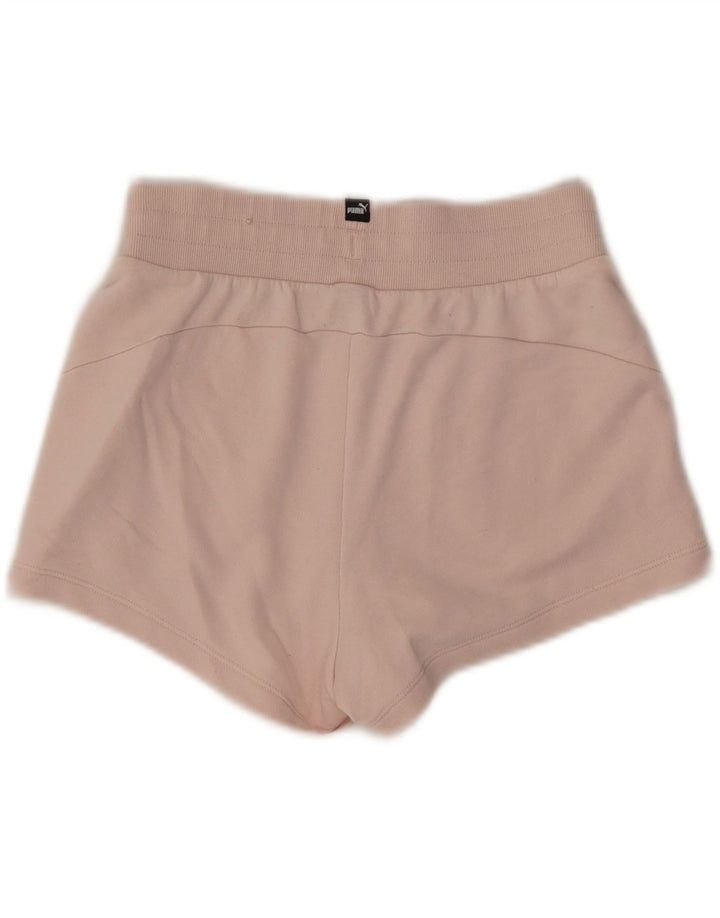 PUMA Short de Sport Graphique Fille 13-14 Ans Rose Coton