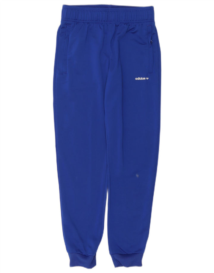 ADIDAS Pantalon de survêtement garçon Joggers 11-12 ans Bleu Polyester