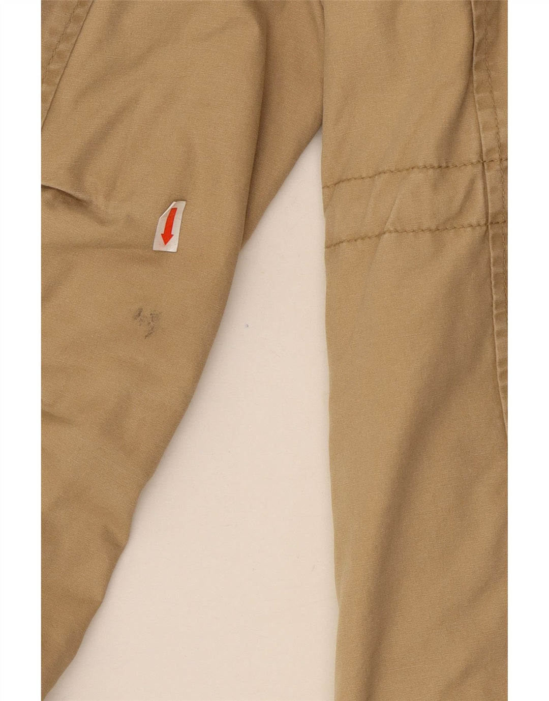 Fat Face Veste militaire pour femme UK 12 Coton beige moyen