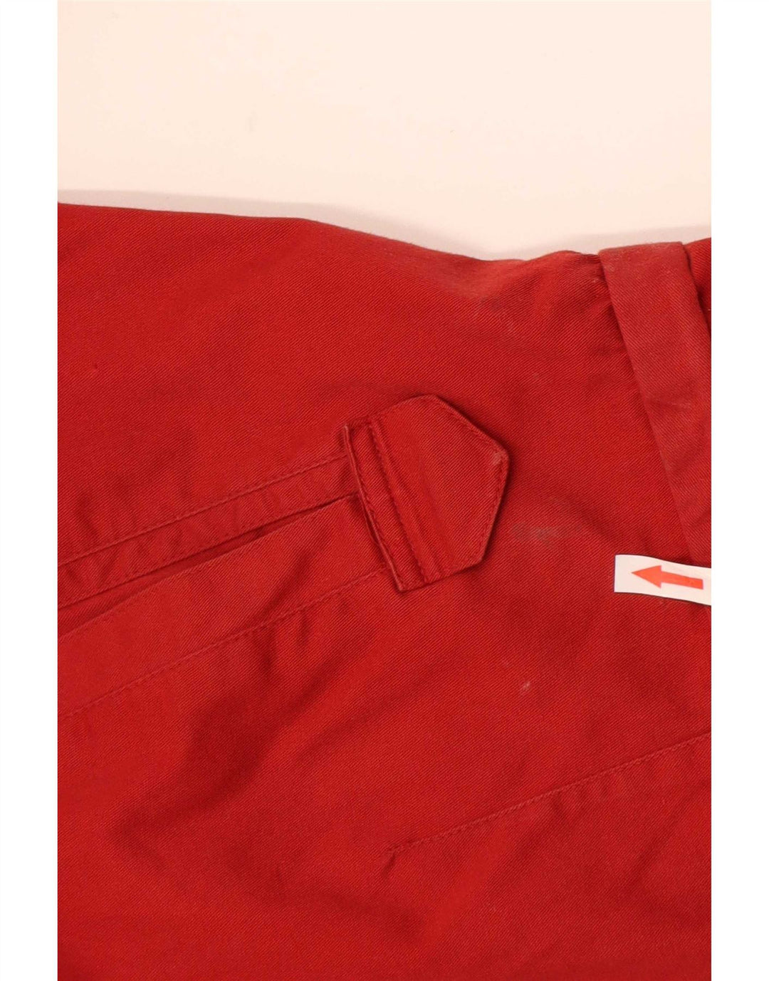 Coast Guard Veste Bomber à Capuche pour Homme UK 38 Coton Colorblock Rouge Moyen