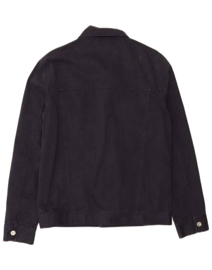 FRENCH CONNECTION Veste en Jean Homme UK 36 Petit Bleu Marine Coton