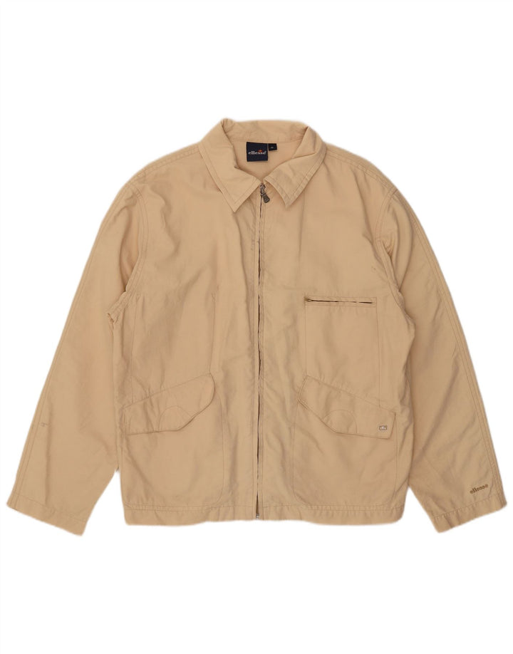 Ellesse Veste utilitaire pour homme UK 42 XL Beige Coton